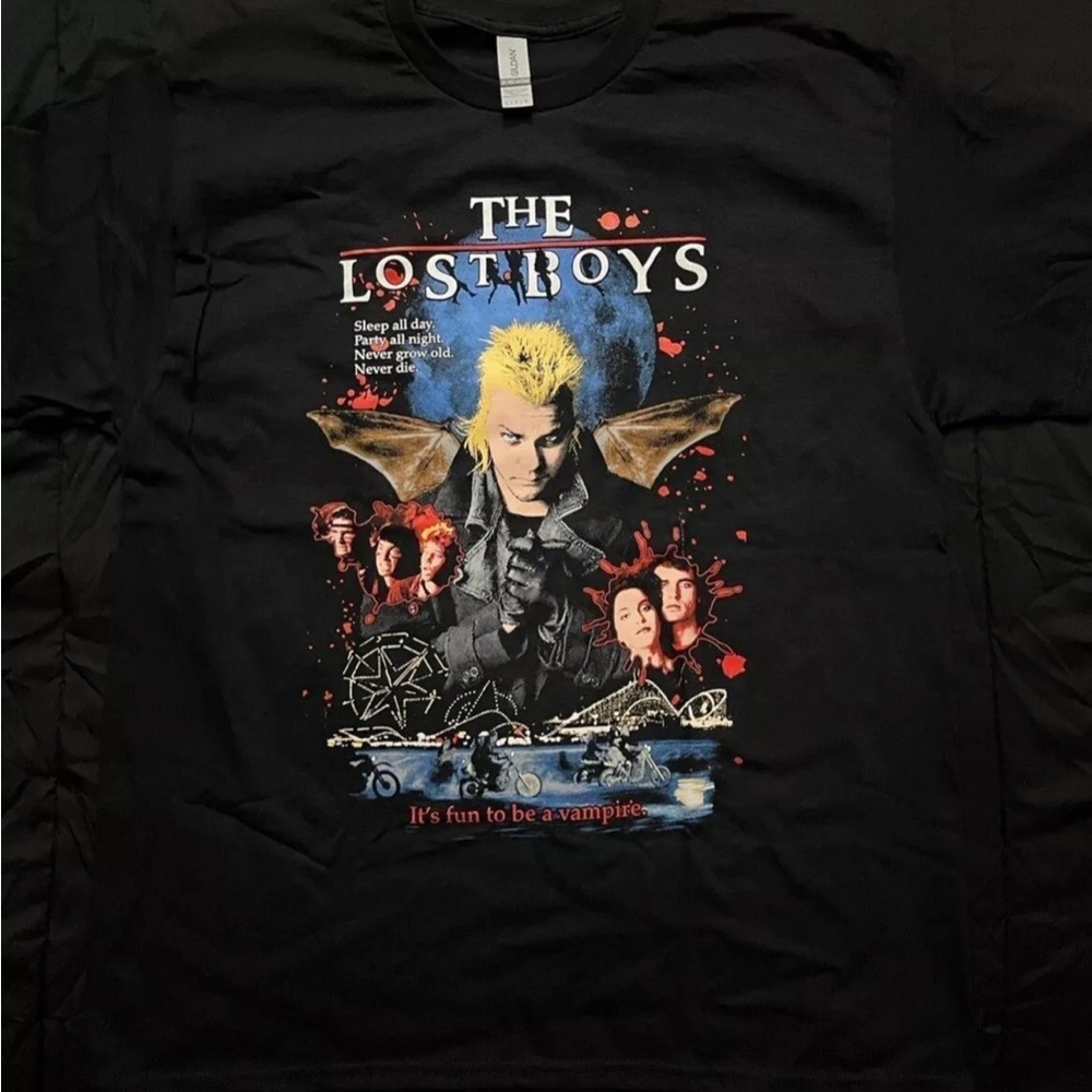 The Lost Boys 1987 Limited Edition T Shirt Size Large Its Fun To Be A Vampire
